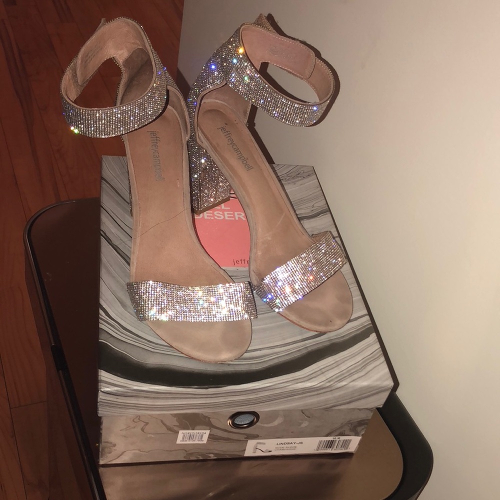 Jeffrey Campbell Rhinestone Heel size 10